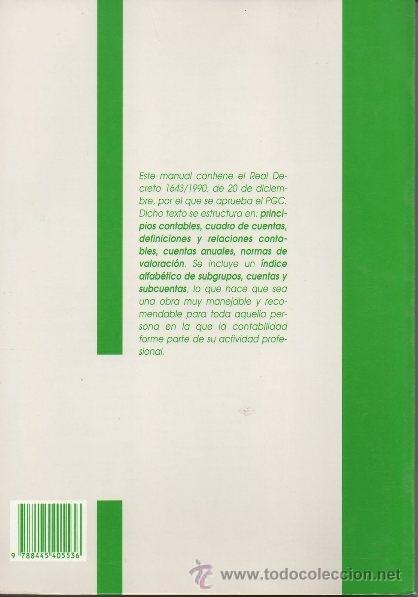 Libros de segunda mano: PLAN GENERAL DE CONTABILIDAD. CENTRO DE ESTUDIOS FINANCIEROS. 1995. - Foto 2