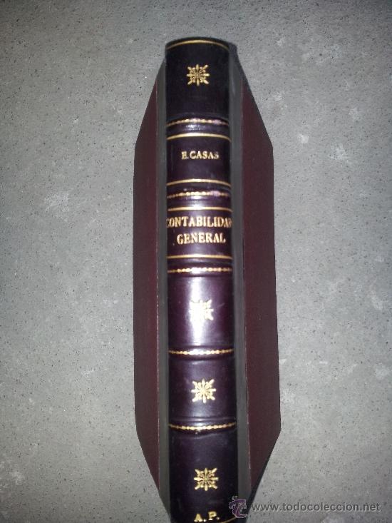 Libros de segunda mano: CONTABILIDAD GENERAL. E. CASAS - Foto 1