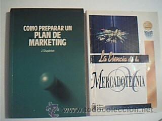 Libri di seconda mano: Lote 2 obras: 1) COMO PREPARAR UN PLAN DE MARKETING. 2) LA ESENCIA DE LA MERCADOTECNIA.