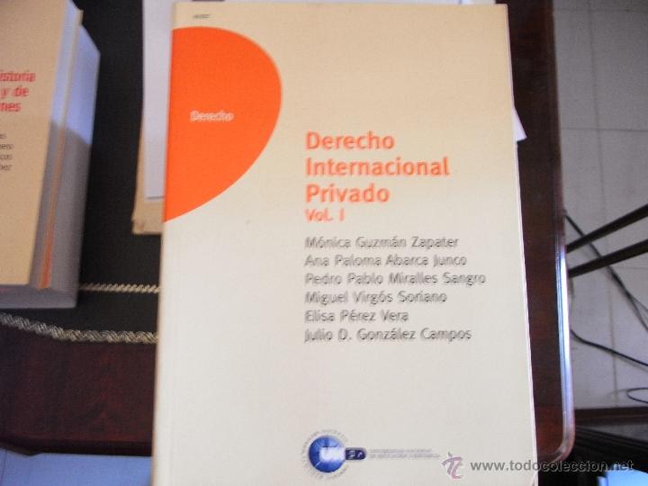 Libros de segunda mano: Derecho internacional Privado. Vol. I - Foto 1
