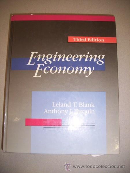 Libros de segunda mano: BLANK, Leland T. Engineering Economy - Foto 1