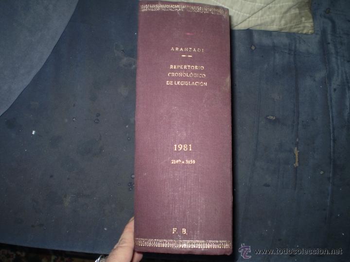 Libros de segunda mano: ARANZADI 1981 - Foto 2