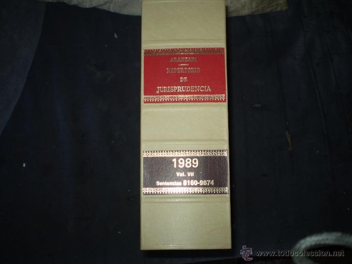 Libros de segunda mano: ARANZADI 1989 - Foto 2