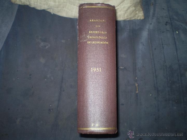 Libros de segunda mano: ARANZADI 1951 - Foto 2