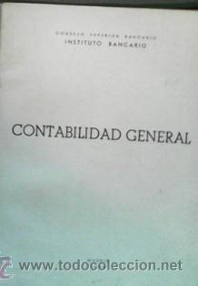 Libros de segunda mano: Contabilidad General, Instituto Bancario, 1954 - Foto 1