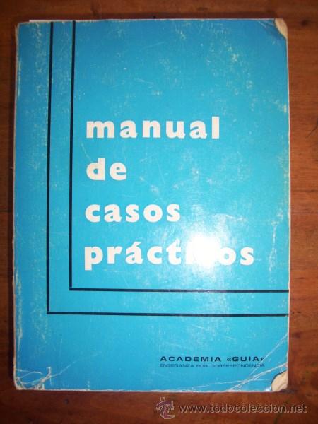 Second hand books: MANUAL  de casos pr&aacute;cticos