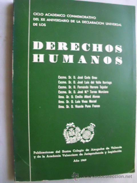Libros de segunda mano: DERECHOS HUMANOS. 1969 - Foto 1