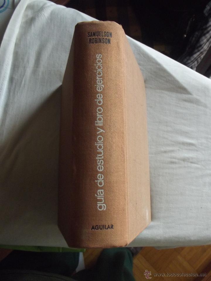 Libros de segunda mano: GUIA DE ESTUDIO LIBRO DE EJERCICIOS DEL CURSO DE ECONOMIA MODERNA POR P.A. SAMUELSON - Foto 1