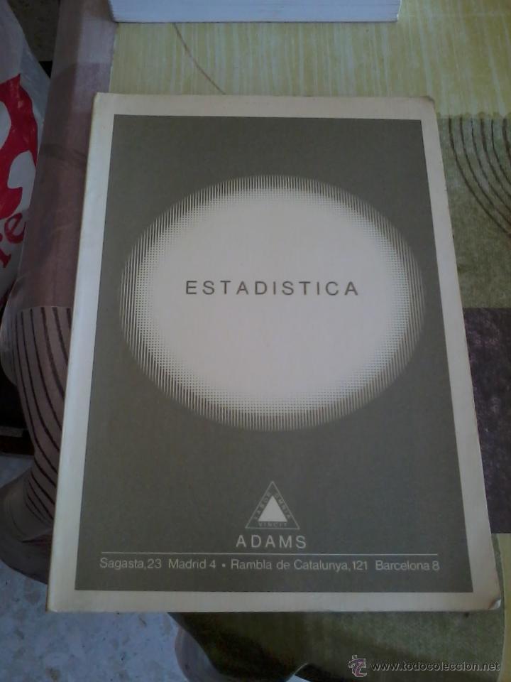 Libros de segunda mano: ESTAD&Iacute;STICA. PAG. 190 EST5B1 - Foto 1