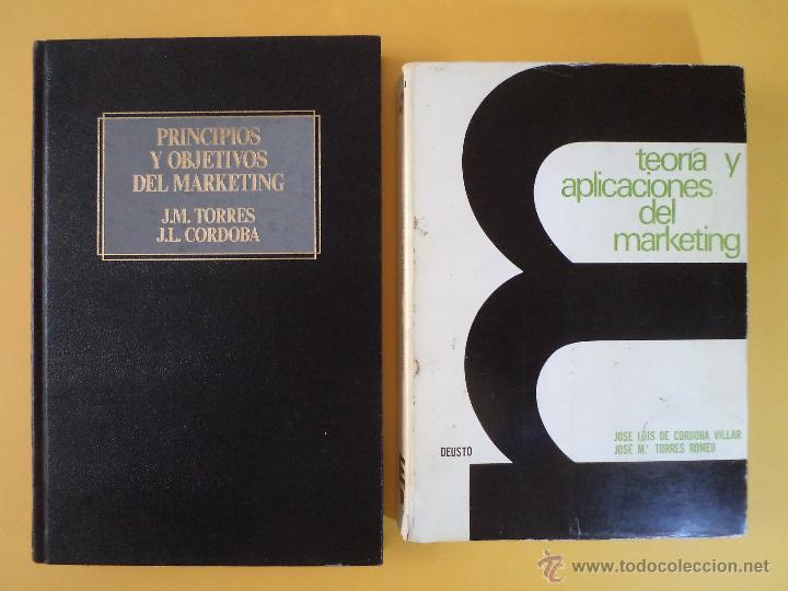 Libri di seconda mano: TEOR&Iacute;A Y APLICACIONES DEL MARKETING /  PRINCIPIOS Y OBJETIVOS DEL M&Aacute;RKETING