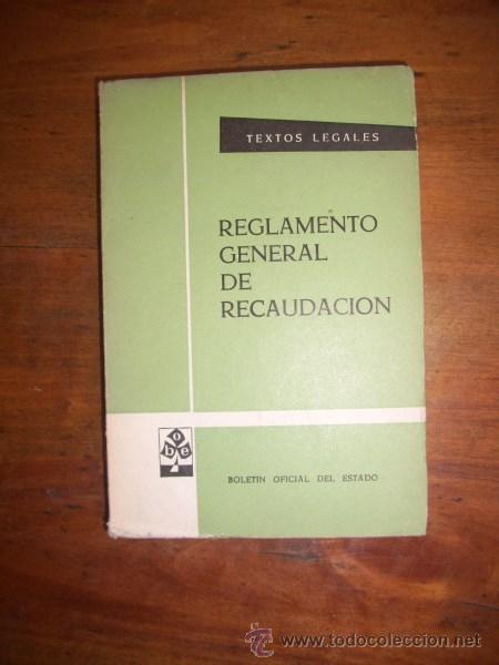 Libros de segunda mano: REGLAMENTO General de Recaudaci&oacute;n - Foto 1