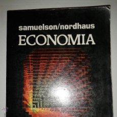 Libros de segunda mano: ECONOMÍA SAMUELSON / NORDHAYS 1989 12º ED ED. MCGRAW-HILL. Lote 46530904