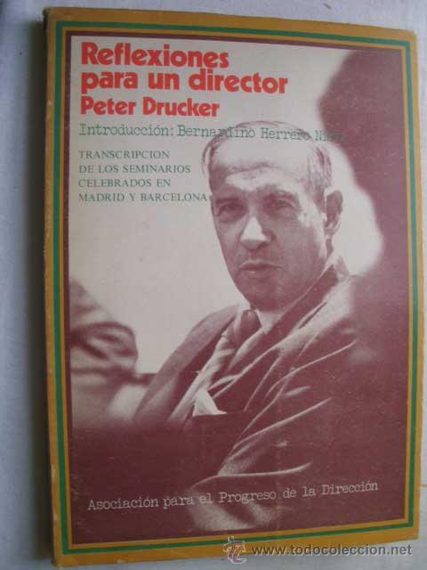 Libros de segunda mano: REFLEXIONES PARA UN DIRECTOR. DUCKER, Peter. 1973 - Foto 1