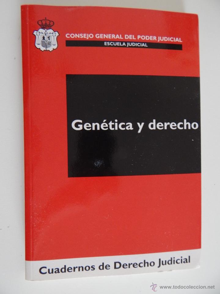 Libros de segunda mano: Gen&eacute;tica y derecho - Consejo General del Poder Judicial, 2004 - Foto 1