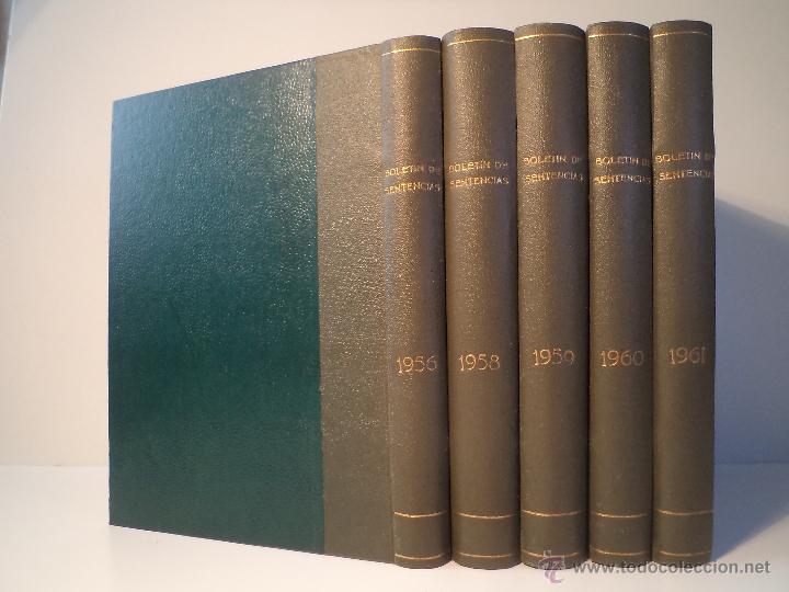 Libros de segunda mano: BOLET&Iacute;N INFORMATIVO DE SENTENCIAS. Dictadas por la Audiencia Territorial de Valencia en 1959