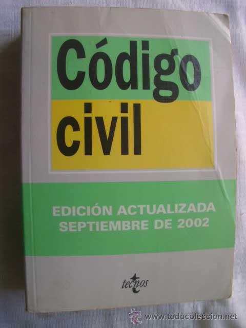 Libros de segunda mano: C&Oacute;DIGO CIVIL. 2002 - Foto 1