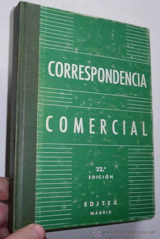 Libros de segunda mano: Correspondencia comercial (Editex, 1978) - Foto 1
