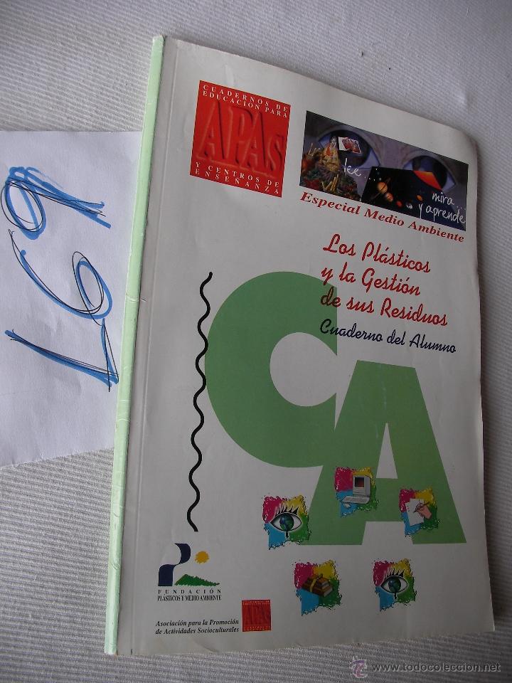 Libros de segunda mano: LOS PLASTICOS Y LA GESTION DE SUS RESIDUOS - Foto 1
