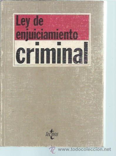 ley de enjuiciamiento criminal comentada pdf