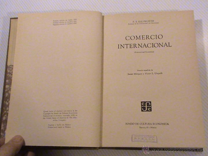 Libros de segunda mano: Comercio internacional. (autor: P.T. Ellsworth) - Foto 1