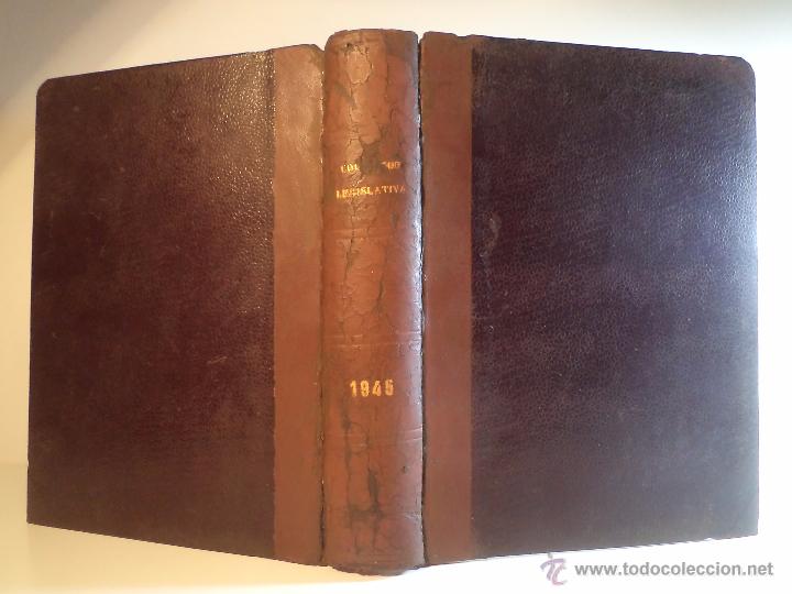 Second hand books: COLECCI&Oacute;N LEGISLATIVA DEL AGENTE DE LA AUTORIDAD. Enero - Diciembre 1945
