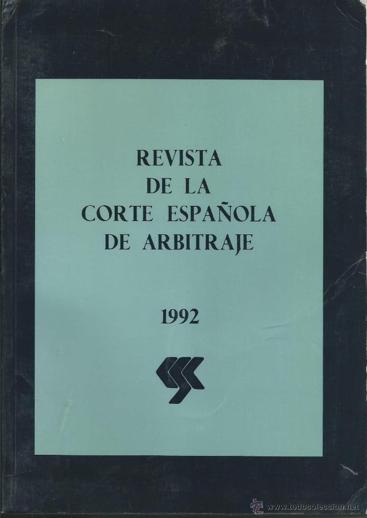 Libros de segunda mano: Revista de la Corte Espa&ntilde;ola de Arbitraje.VOLUME VIII,1992.Revista de la Corte Espa&ntilde;ola de Arbitraje