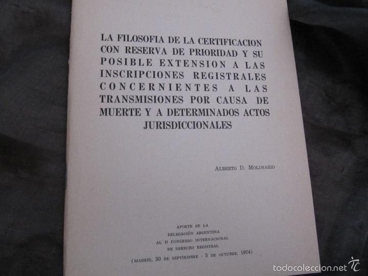 Libros de segunda mano: la filosof&iacute;a de la certificaci&oacute;n con reserva de prioridad y su posible extensi&oacute;n a las inscripciones