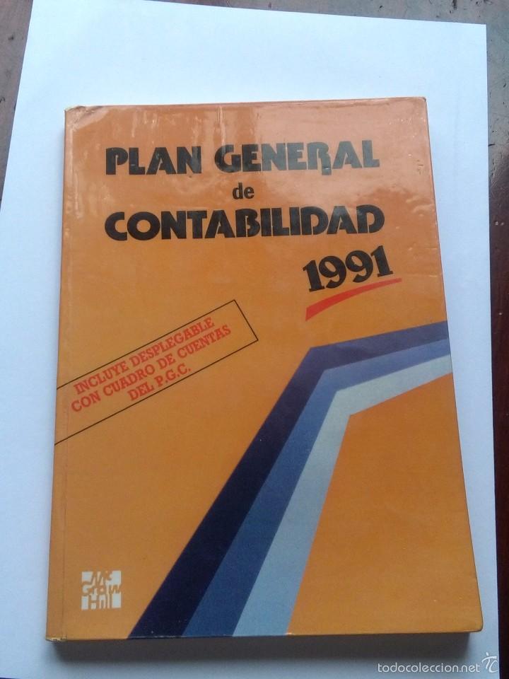 Libros de segunda mano: PLAN GENERAL DE CONTABILIDAD. 1991. EST17B6 - Foto 1