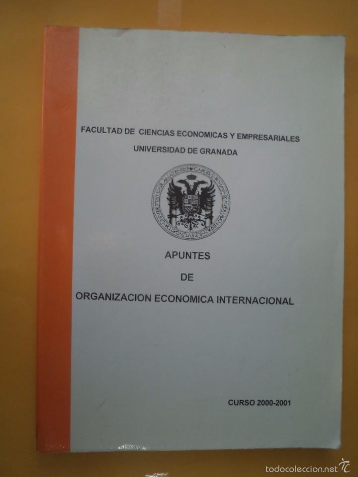 Libri di seconda mano: APUNTES DE ORGANIZACI&Oacute;N ECON&Oacute;MICA INTERNACIONAL. CURSO 2000-2001. Granada