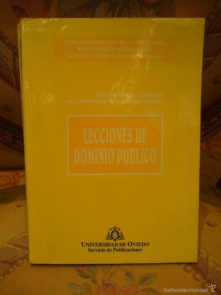 Libros de segunda mano: APUNTES DE LA C&Aacute;TEDRA DEL PROFESOR BOCANEGRA SIERRA. LECCIONES DE DOMINIO P&Uacute;BLICO.