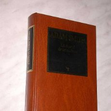 Libros de segunda mano: LA RIQUEZA DE LAS NACIONES II. ADAM SMITH. BIBLIOTECA DE ECONOMÍA ORBIS Nº 9. 1983. VER ÍNDICE. +++