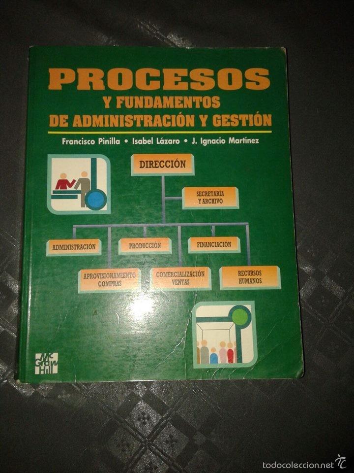 Libros de segunda mano: procesos y fundamentos de administracion y gestion. - Foto 1