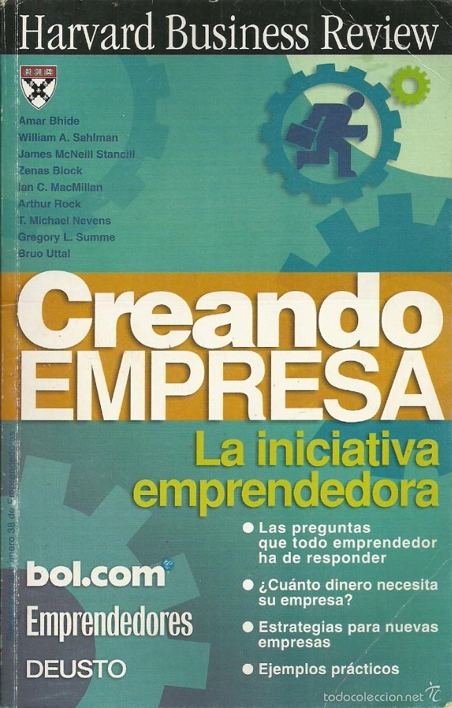 Libri di seconda mano: Creando Empresa.HBR la iniciativa emprendedora.Havard Business Review.