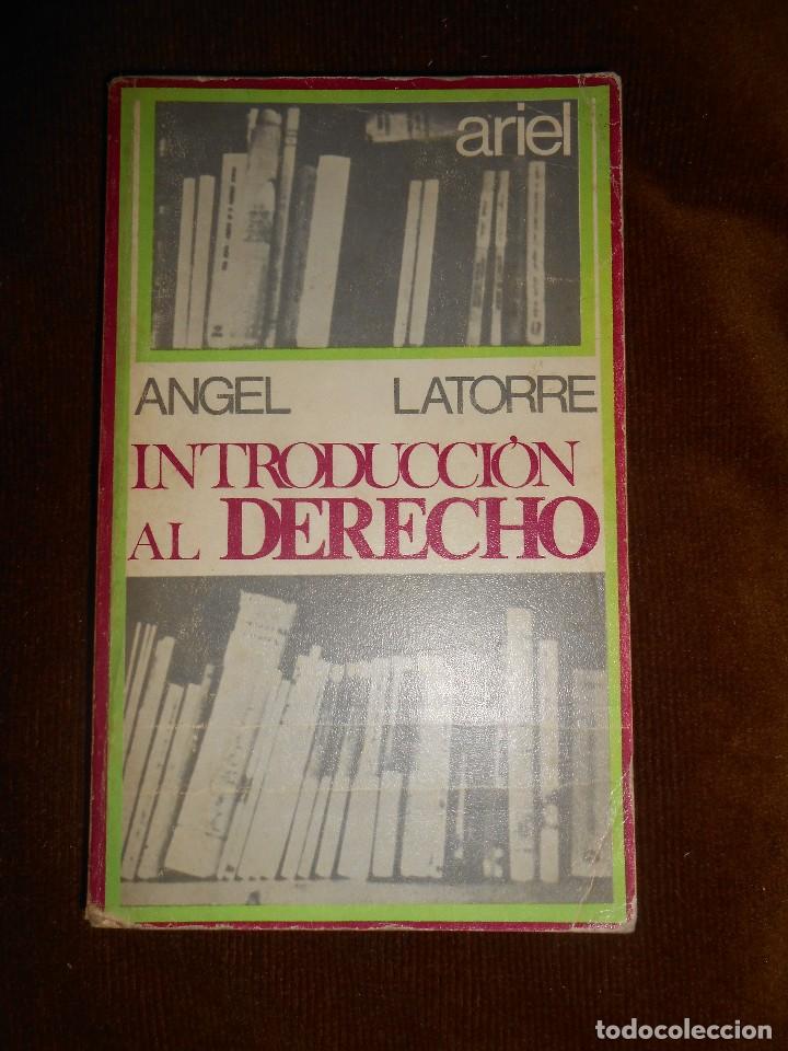 Libros de segunda mano: Introducci&oacute;n al Derecho - Angel  Latorre - Foto 1