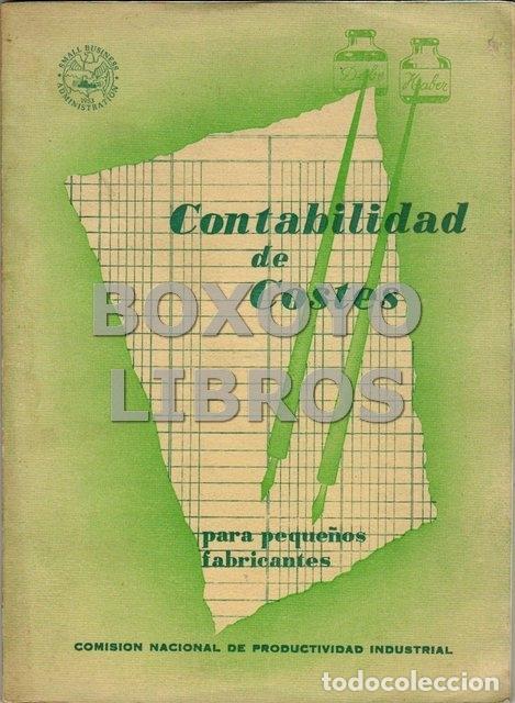 Gebrauchte B&uuml;cher: BRUMMET, R. Lee. Contabilidad de costes para peque&ntilde;os fabricantes