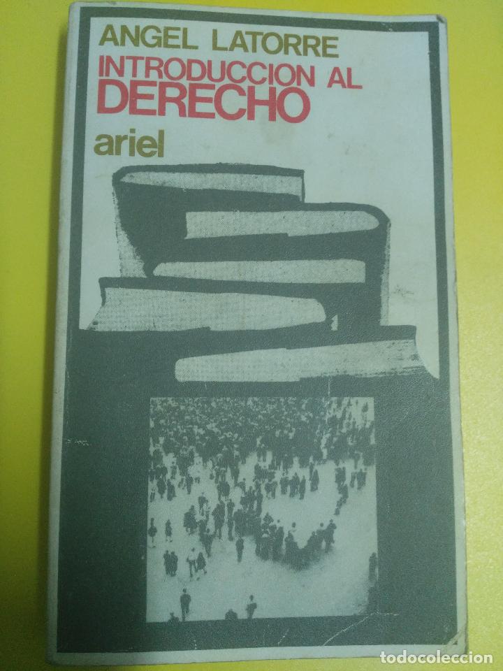 Libros de segunda mano: INTRODUCCION AL DERECHO - Foto 1