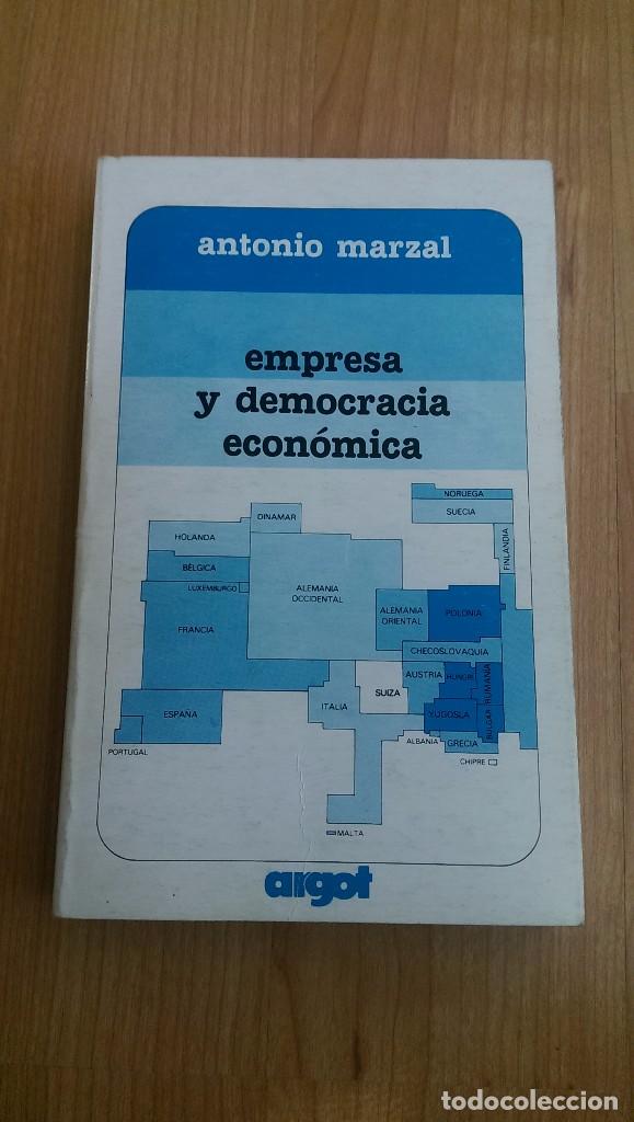 Libros de segunda mano: EMPRESA Y DEMOCRACIA ECON&Oacute;MICA