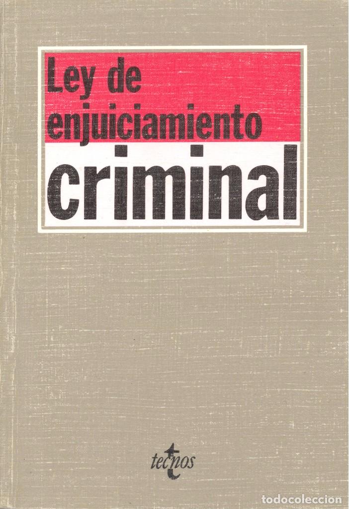 Libros de segunda mano: LEY DE ENJUICIAMIENTO CRIMINAL (ED. 1998)