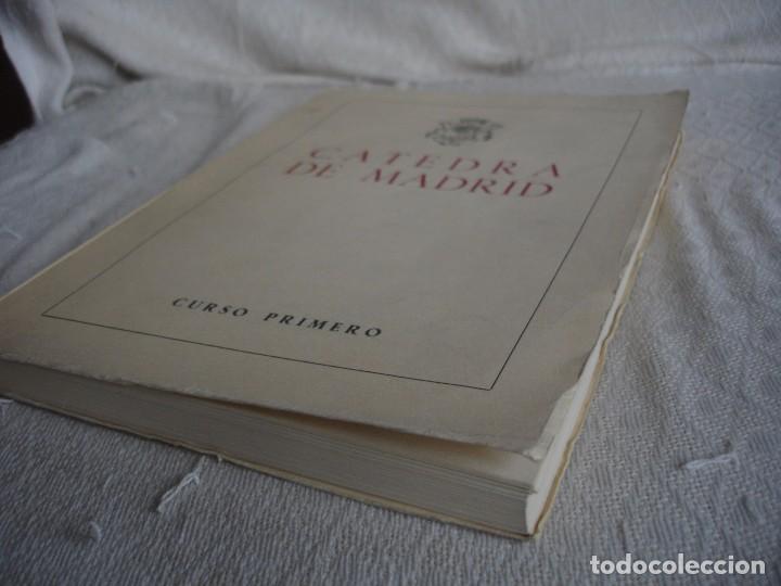 Libros de segunda mano: C&aacute;tedra de Madrid (Curso primero)  1954 - Foto 9