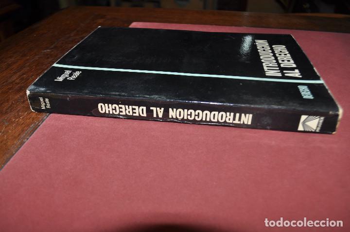 Libros de segunda mano: INTRODUCCION AL DERECHO - MIGUEL REALE - DR1 - Foto 2