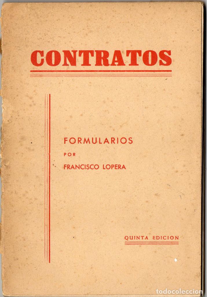 Libros de segunda mano: FORMULARIOS &middot; FRANCISCO LOPERA - Foto 1