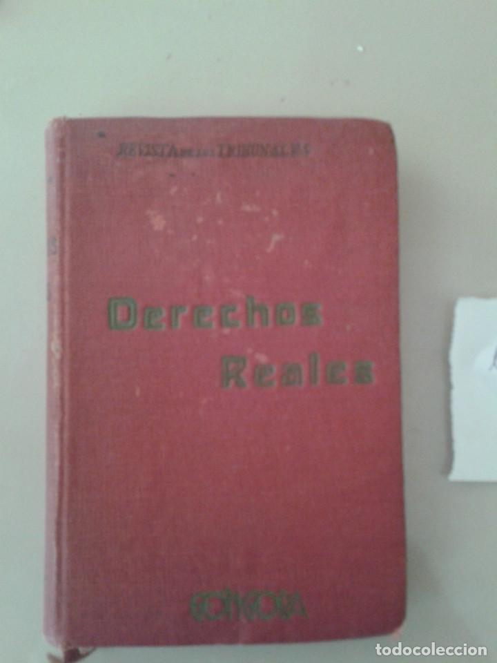 Libros de segunda mano: DERECHOS REALES. - Foto 1