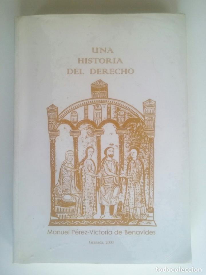 UNA HISTORIA DEL DERECHO - MANUEL PÉREZ-VICTORIA DE BENAVIDES (GRANADA, 2003) (Libros de Segunda Mano - Ciencias, Manuales y Oficios - Derecho, Economía y Comercio)
