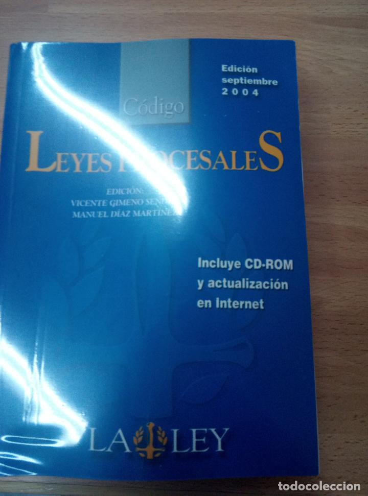 Libros de segunda mano: CODIGO LEYES PROCESALES - Foto 1