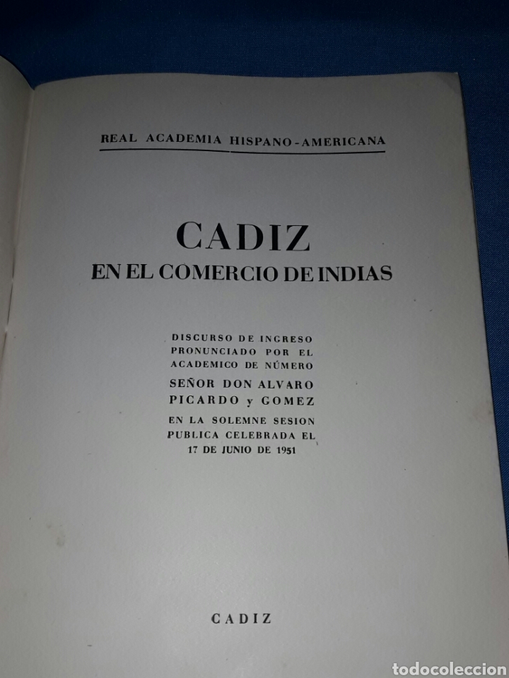 Libros de segunda mano: CADIZ EN EL COMERCIO DE INDIAS - Foto 2
