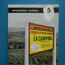 Libri di seconda mano: ORDENACION RURAL. DOCUMENTOS SOCIALES. PUBLICACIONES ESPAÑOLAS. 1969