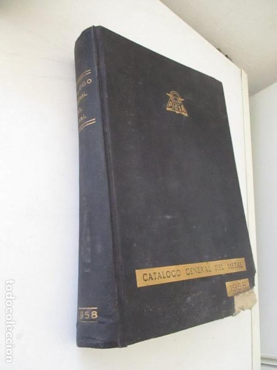 Libros de segunda mano: CAT&Aacute;LOGO GENERAL DEL METAL 1958- PICSA - Foto 1