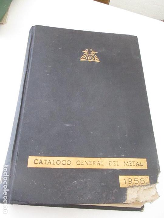 Libros de segunda mano: CAT&Aacute;LOGO GENERAL DEL METAL 1958- PICSA - Foto 2