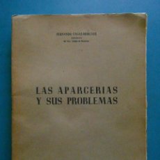 Libros de segunda mano: LAS APARCERIAS Y SUS PROBLEMAS. FERNANDO CASAS. BOSCH EDITORIAL. Lote 100096767