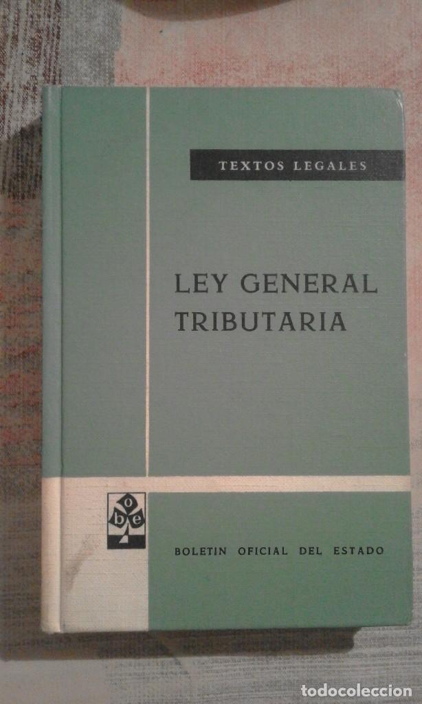 Libros de segunda mano: Ley General Tributaria - BOE 1971 - Foto 1